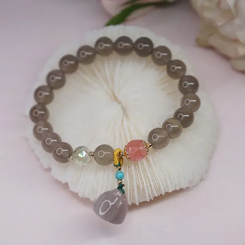 Natural Jade Gemstone Bracelet for Women and Men